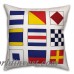 Breakwater Bay Zabel Nautical Flag Outdoor Throw Pillow DDCG5453